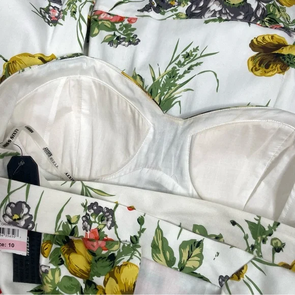 M60 MISS SIXTY Colorful Floral Pinup Dress - Picture 6 of 11